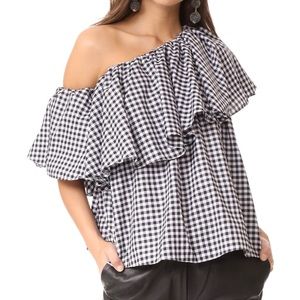 MLM Label off shoulder blouse